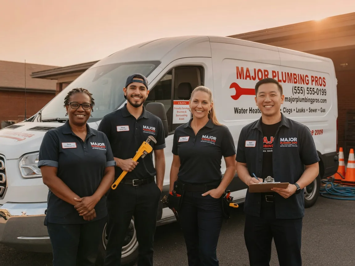 Drain Cleaning Services company in Holly Springs, NC